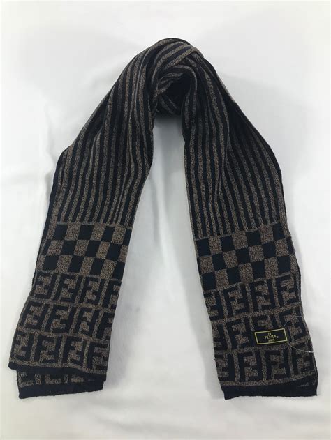 fendi womens wool scarf|vintage Fendi wool scarf.